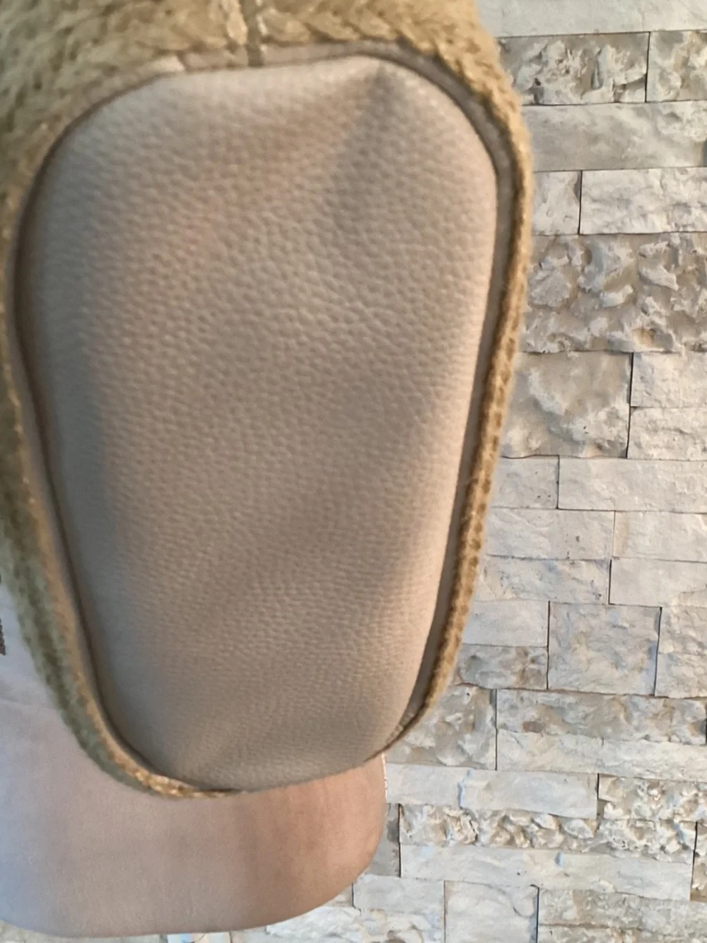 The Sak Sequoia Leather Hobo Bag colorway Coastal Block Espadrille